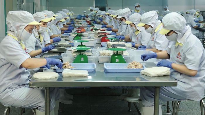 Chế biến thực phẩm tại Công ty cổ phần Việt Nam Kỹ nghệ súc sản (TPHCM)