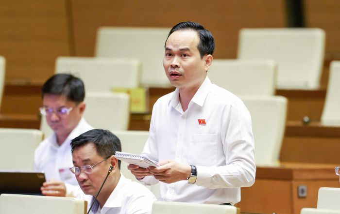  ĐB Nguyễn Duy Minh (Đà Nẵng). Ảnh: QUANG PHÚC 