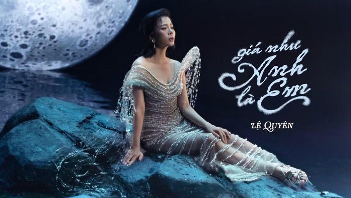 Lệ Quyên trong MV "Giá như anh là em", sản phẩm Lâm Bảo Châu tham gia lên ý tưởng, viết kịch bản và làm phó đạo diễn. Ảnh: FB Lệ Quyên.