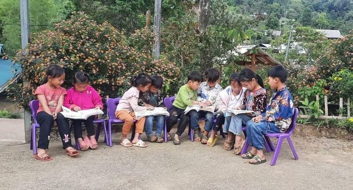 Chất lượng giáo dục toàn diện của Trường PTDTBT Tiểu học Lản Nhì Thàng từng bước được nâng cao.