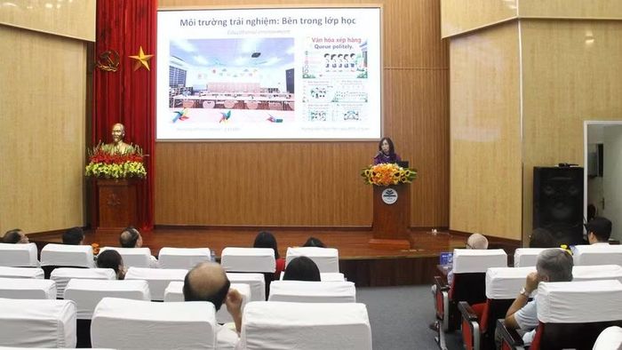 PGS.TS. Ngô Vũ Thu Hằng - Hiệu trưởng Trường Tiểu học Thực hành Nguyễn Tất Thành chia sẻ về Mô hình trường tiểu học ESL.
