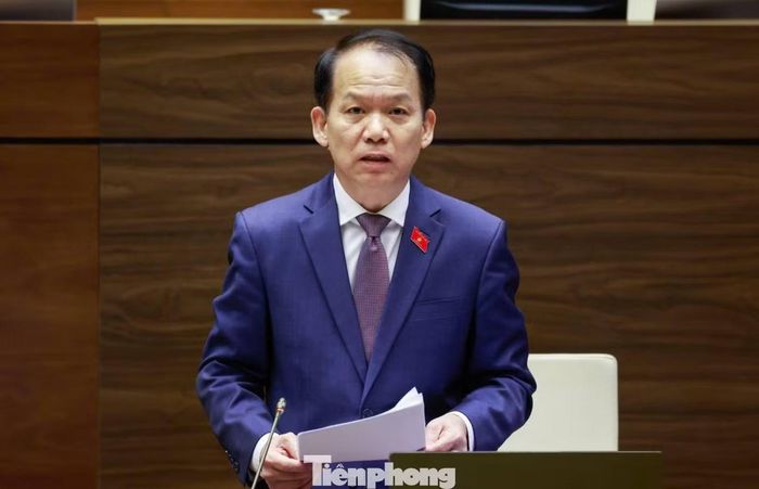 Bộ trưởng Tư pháp Hoàng Thanh Tùng. Ảnh: Như Ý.
