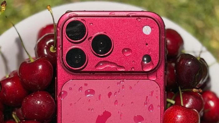 Mẫu iPhone 18 Pro Max màu Dark Cherry. Ảnh: AppleInsider