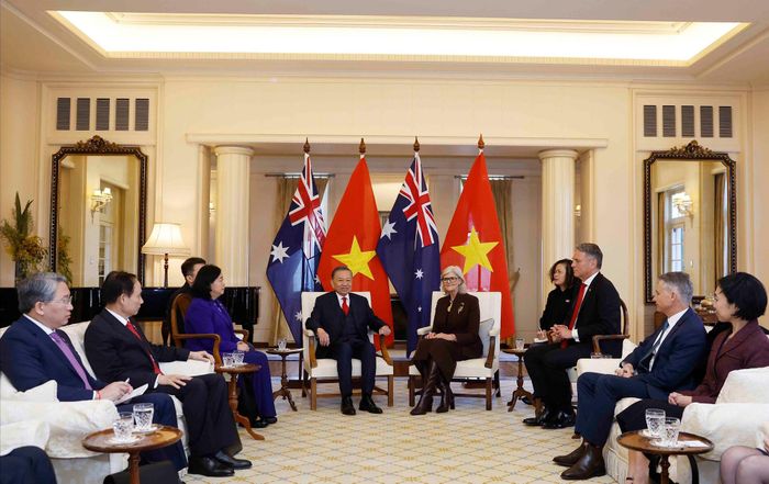 Toàn quyền Australia tin tưởng chuyến thăm của Tổng Bí thư, Chủ tịch nước sẽ góp phần tiếp thêm những động lực mới đưa quan hệ Đối tác Chiến lược toàn diện đi vào chiều sâu. Ảnh: TTXVN