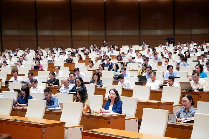 Các đại biểu tham dự Phiên họp (Ảnh: Media Quốc hội).
