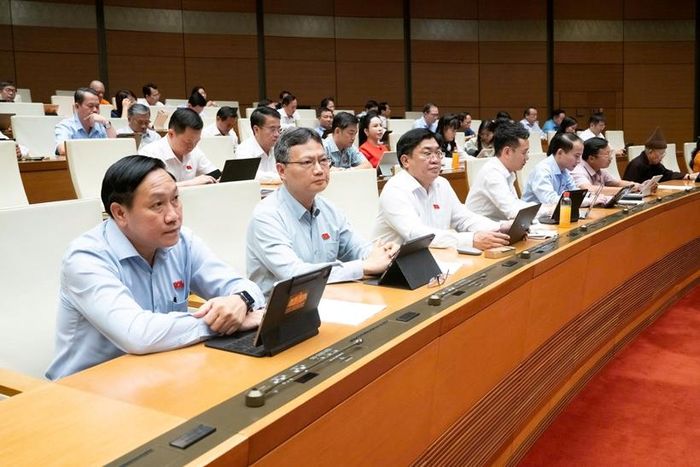Các đại biểu tham dự Phiên họp (Ảnh: Media Quốc hội).