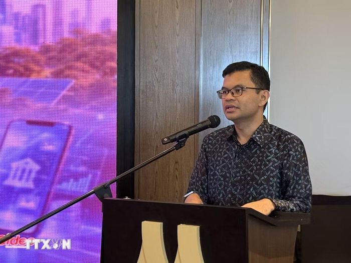 Bộ trưởng Kinh tế Malaysia Akmal Nasrullah Mohd Nasir. (Ảnh: Thanh Bình/TTXVN)