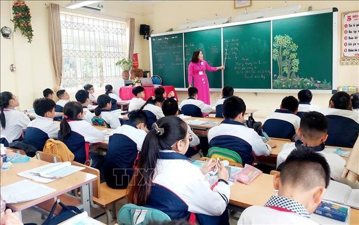 Quảng Ninh xác định lĩnh vực giáo dục là một trong những trọng tâm của đợt sắp xếp. Ảnh minh họa: Thanh Vân/TTXVN