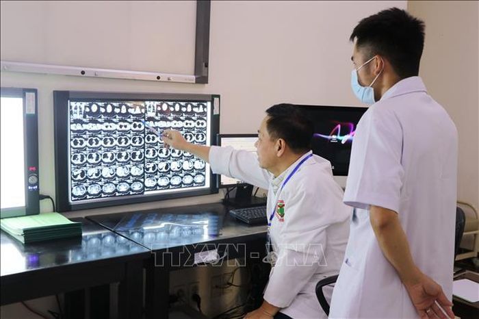 Từ kết quả chụp CT, công nghệ giúp bác sĩ nhìn rõ và tìm ra nguyên nhân và có hướng điều trị sớm cho bệnh nhân.