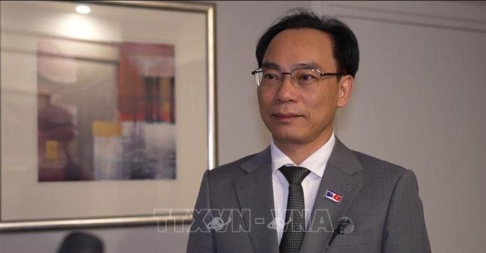 Bộ trưởng Giáo dục và Đào tạo Hoàng Minh Sơn. Ảnh: Trung Trang/PV TTXVN tại Australia