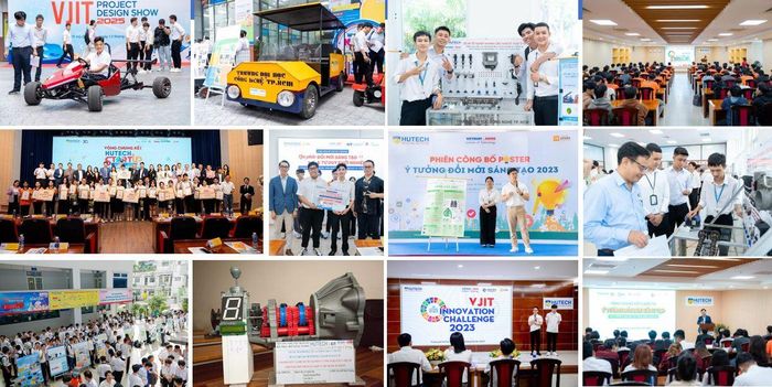 Trường HUTECH thường xuyên tổ chức các hoạt động thúc đẩy đổi mới sáng tạo và khoa học công nghệ. Ảnh: ThS. Nguyễn Xuân Hưng.