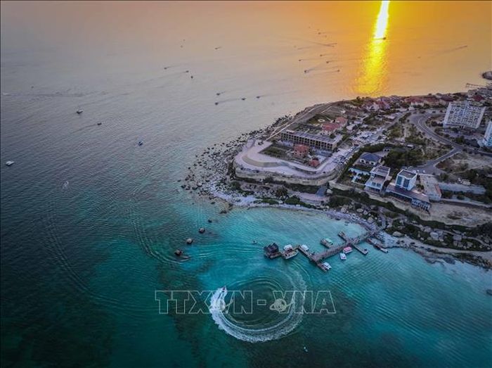 Quang cảnh mặt biển ở Aktau, Kazakhstan. Ảnh minh họa: THX/TTXVN