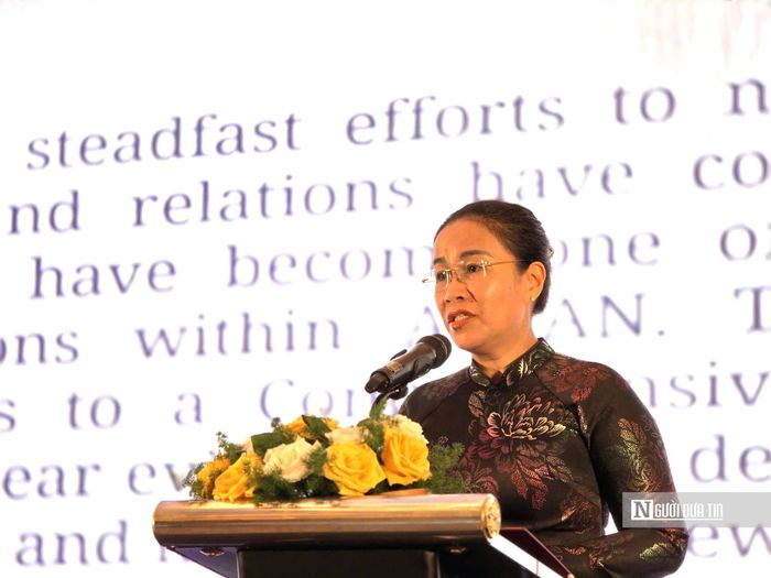 Bà Nguyễn Thị Anh Thi, Phó Chủ tịch UBND thành phố Đà Nẵng, đề nghị các cơ quan rà soát nhu cầu thị trường, thực trạng đường bay và hệ thống logistics để thúc đẩy hợp tác với Thái Lan.