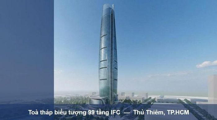 Tòa tháp biểu tượng 99 tầng IFC (Nguồn: VIFC-HCM)