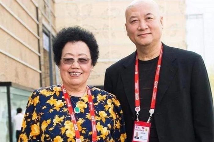 Trì Trọng Thụy và vợ, cố tỷ phú Trần Lệ Hoa. Ảnh: Sina.