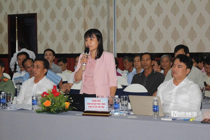 Đại diện lãnh đạo Sở NN&MT tỉnh Gia Lai trả lời những kiến nghị liên quan.