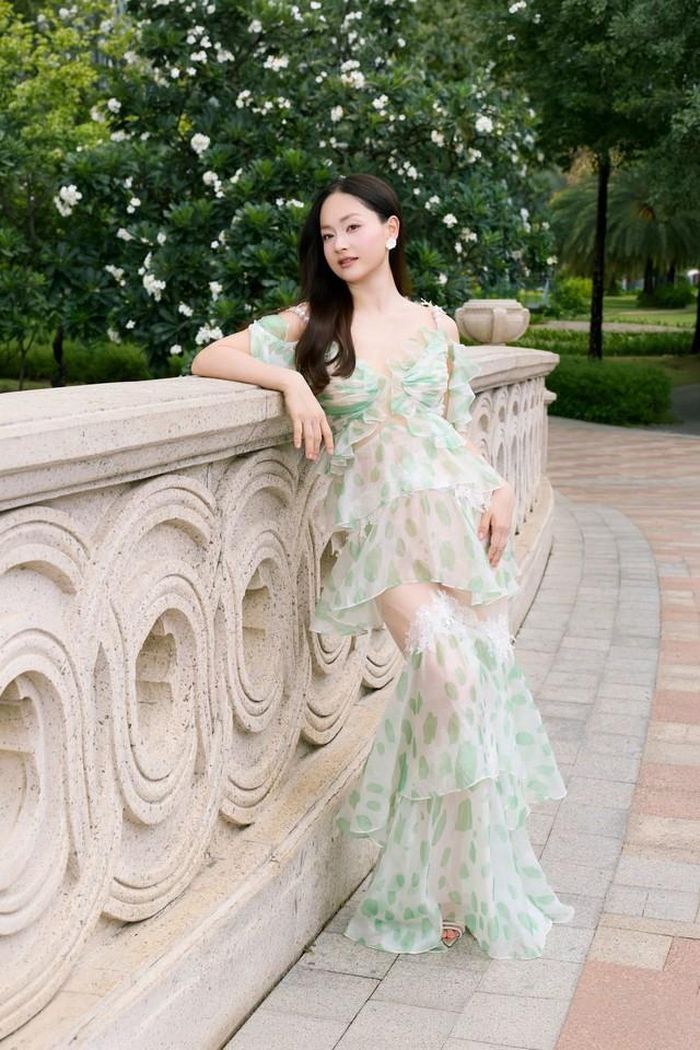 Lan Phương lấy lại vóc dáng và thần thái rạng rỡ. Ảnh: FBNV.