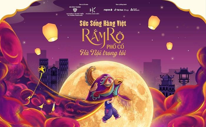 Phiên livestream “Rằm rộ phố cổ – Hà Nội trong tôi”, diễn ra từ 19h đến 22h ngày 14/8 trên kênh TikTok “Cục Quản lý và Phát triển thị trường trong nước”