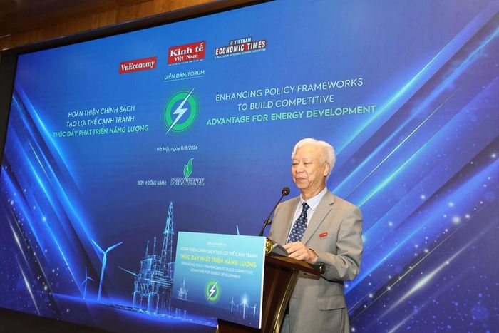 ông Đào Quang Bính, Tổng thư ký Hội Khoa học Kinh tế Việt Nam, Phó Chủ tịch Hội đồng Biên tập, Tạp chí Kinh tế Việt Nam. Ảnh: Bnews phát
