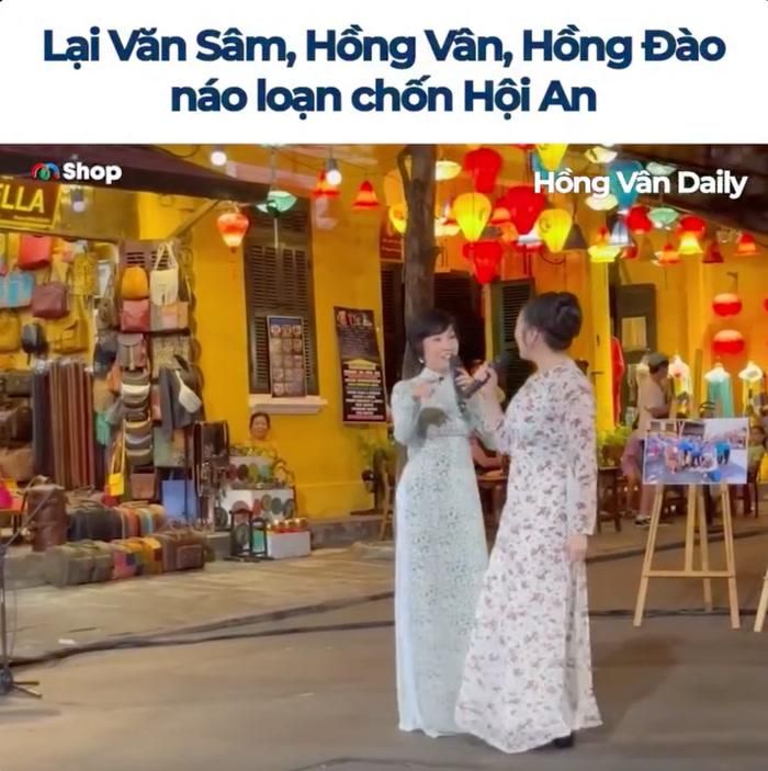 Đoạn clip của NSND Hồng Vân và Hồng Đào hiện đạt gần 9.000 lượt xem. (Ảnh: Chụp màn hình)