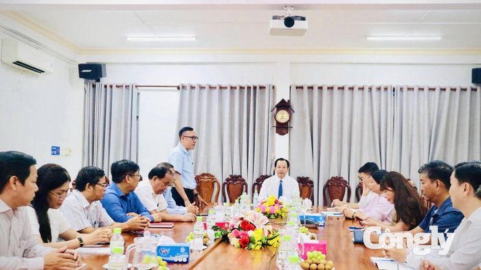 Ông Trần Phú Lộc Thành phát biểu tại hội nghị (Ảnh: Phương Thảo)