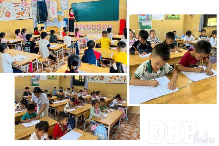 Trường Phổ thông DTBT Tiểu học Trần Văn Thọ bắt đầu chương trình dạy tăng cường tiếng Việt từ ngày 3/8.