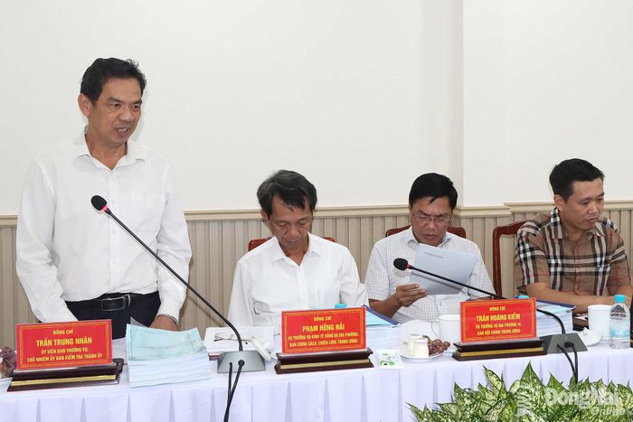 Các đại biểu thảo luận tại buổi làm việc. Ảnh: Quang Minh