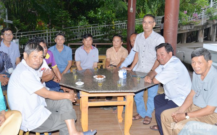 Các điểm du lịch phát biểu tại buổi gặp gỡ.