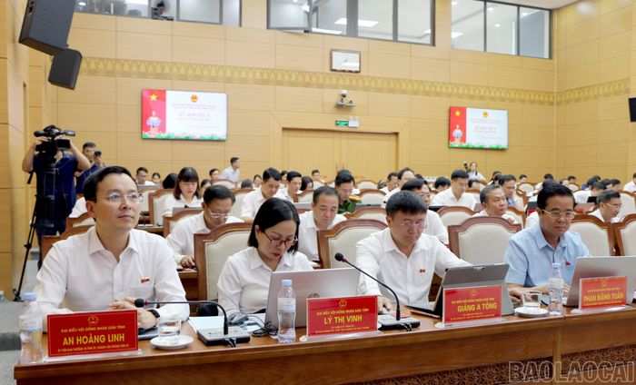 Các đại biểu tham dự kỳ họp.