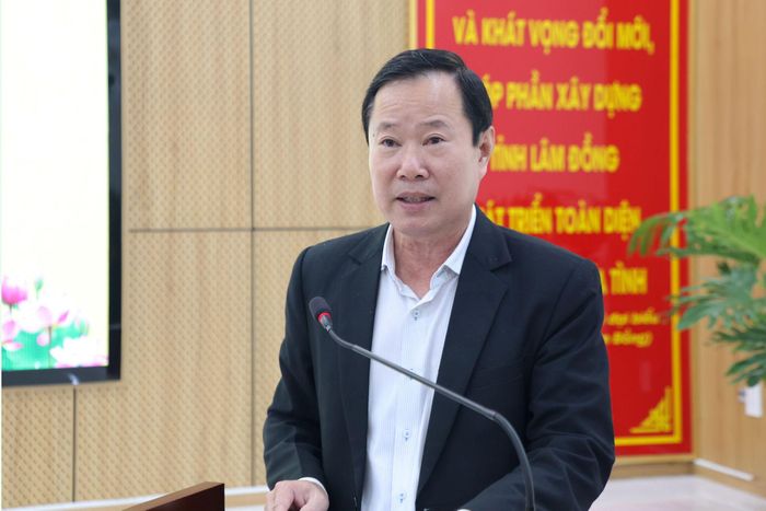 Phó Chủ tịch Thường trực Ủy ban MTTQ Việt Nam tỉnh Phạm Triều kết luận hội nghị