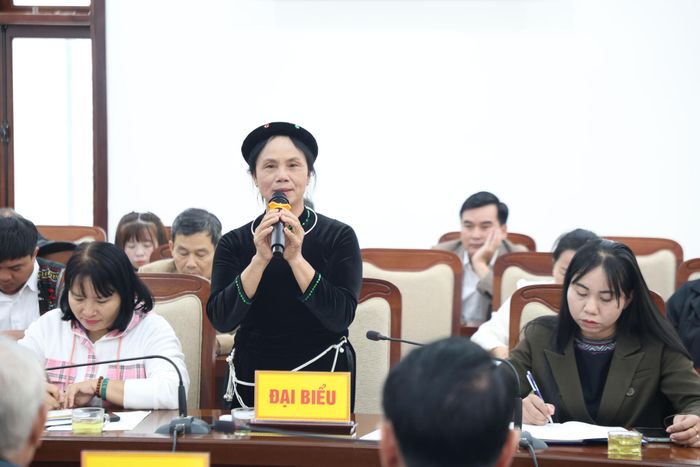 Các đại biểu nêu ý kiến, kiến nghị tại hội nghị