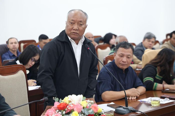 Ông Đa Cát Hà Dương (xã Đam Rông 3) kiến nghị đầu tư xây dựng cầu dân sinh