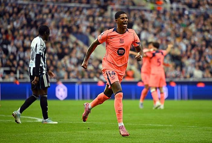 Rashford đã trải qua một mùa giải bùng nổ ở Barcelona. Ảnh: Getty Images.