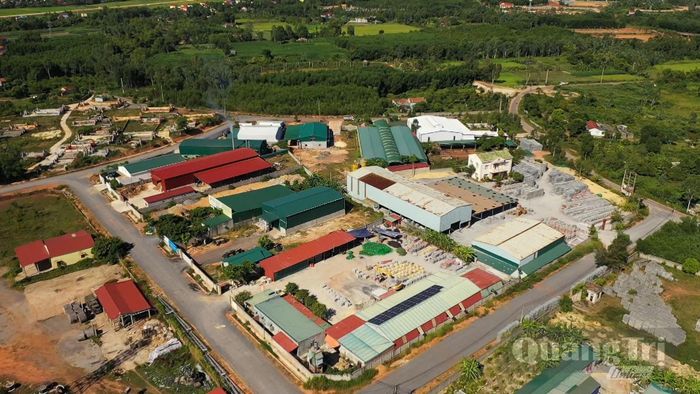 Cụm Công nghiệp Bắc Nghĩa, phường Đồng Hới đã lấp đầy - Ảnh: N.T