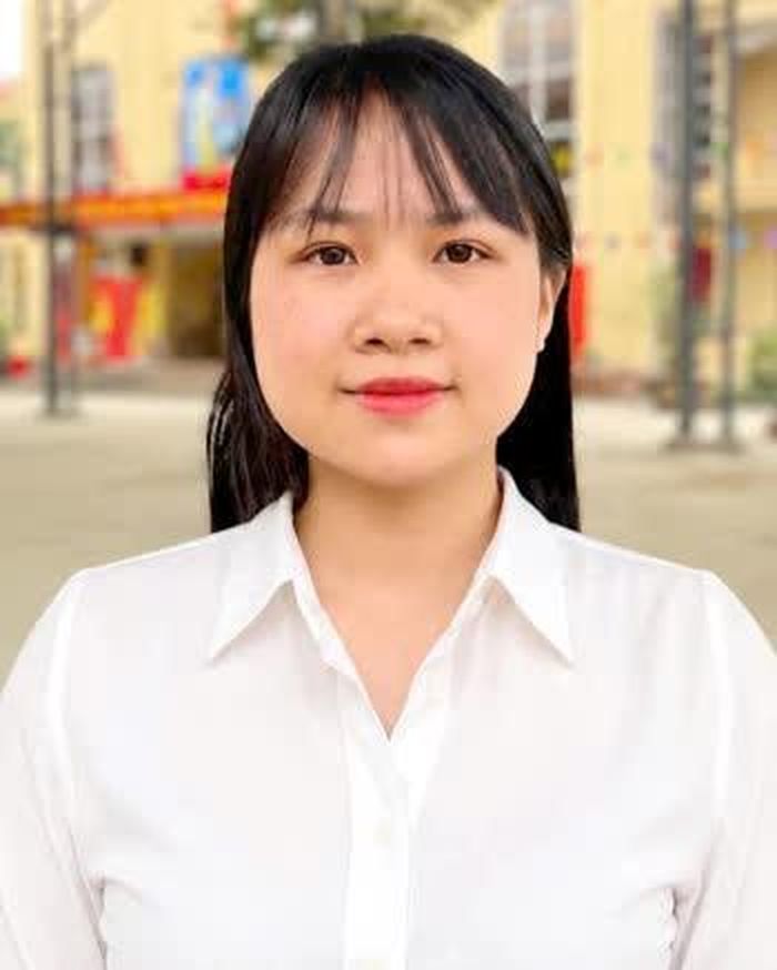Cô giáo Vũ Hà Anh Giáo viên Trường Tiểu học Vĩnh Lợi, xã Bình Ca