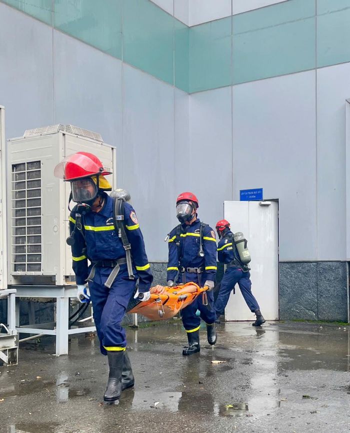 Triển khai công tác cứu nạn, cứu hộ tại tình huống cháy