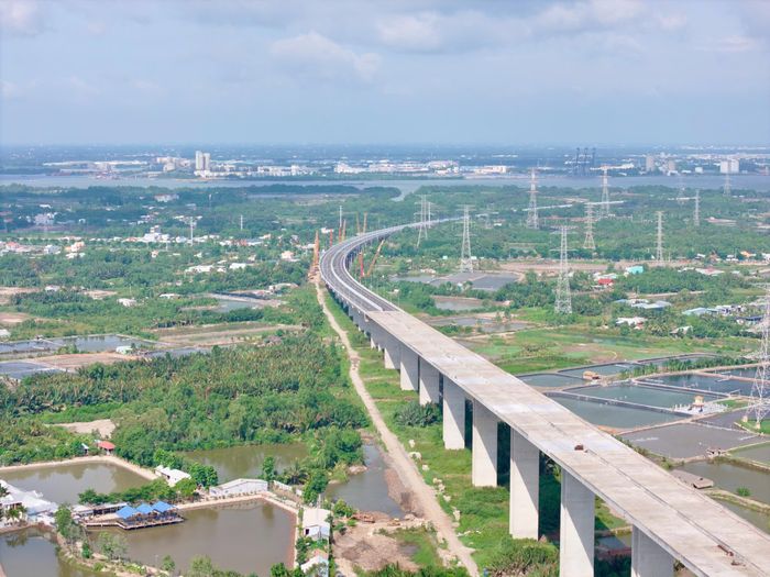 Cao tốc Bến Lức - Long Thành có điểm kết nối với Vành đai 3 TP.HCM.
