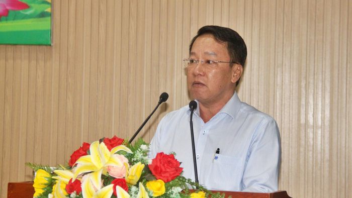 Ông Thái Trường Giang, Phó giám đốc Sở Khoa học và Công nghệ tỉnh Cà Mau.