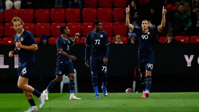 CLB Công an Hà Nội vượt qua Adelaide United tại vòng play-off Cúp C1 châu Á 2026-2027 (Ảnh: AFC). 
