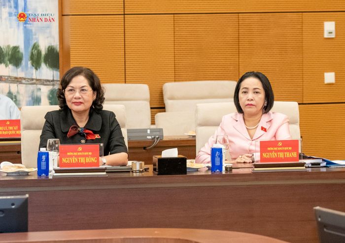 Phó Chủ tịch Quốc hội Nguyễn Thị Thanh, Phó Chủ tịch Quốc hội Nguyễn Thị Hồng dự Hội nghị