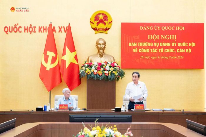 Bí thư Đảng ủy Quốc hội, Chủ tịch Quốc hội Trần Thanh Mẫn chủ trì Hội nghị