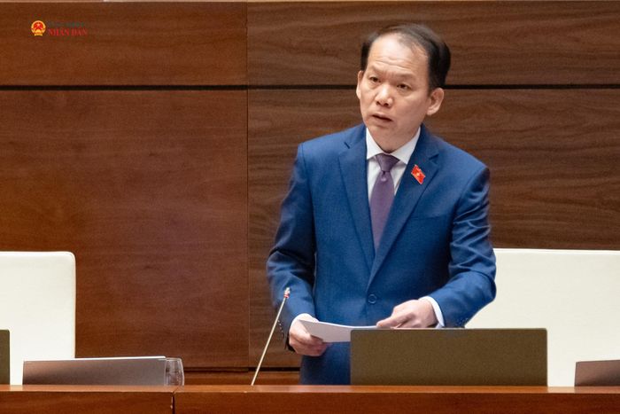 Bộ trưởng Bộ Tư pháp Hoàng Thanh Tùng giải trình, làm rõ một số vấn đề đại biểu Quốc hội nêu