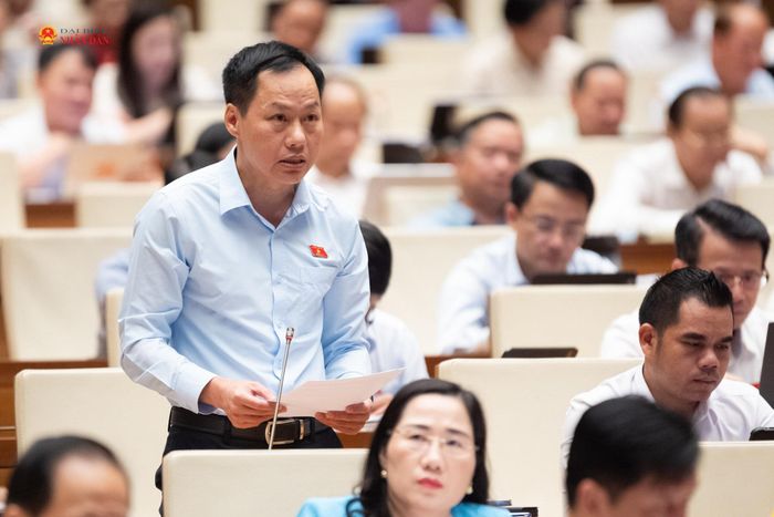 ĐBQH Đỗ Khắc Hưởng (Đắk Lắk) phát biểu
