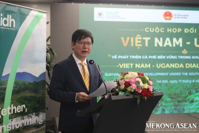 Ông Phạm Ngọc Mậu, Phó Vụ trưởng Vụ Hợp tác quốc tế, Bộ Nông nghiệp và Môi trường. Ảnh: Minh Khôi.