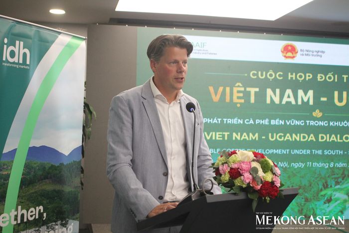Ông Daan Wensing, Tổng giám đốc điều hành IDH. Ảnh: Minh khôi.
