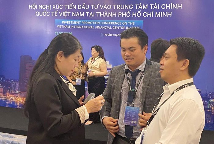 Đông đảo doanh nghiệp lĩnh vực công nghệ, truyền thông và fintech tham gia kết nối tìm kiếm đầu tư tại VIFC-HCMC - Ảnh: T.Bình
