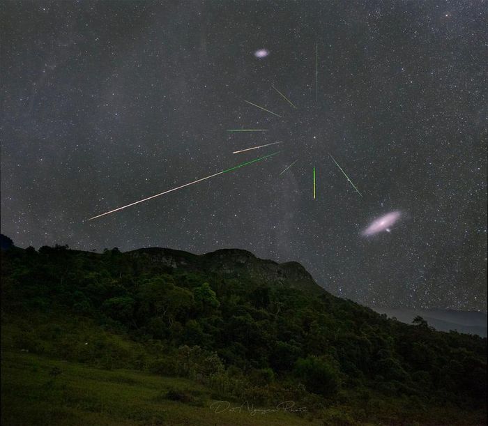 Mưa sao băng Perseid ngày 8/8/2026. Ảnh: Đạt Nguyễn/Cộng đồng Nhiếp ảnh thiên văn Việt Nam - VN Astrophotography Community