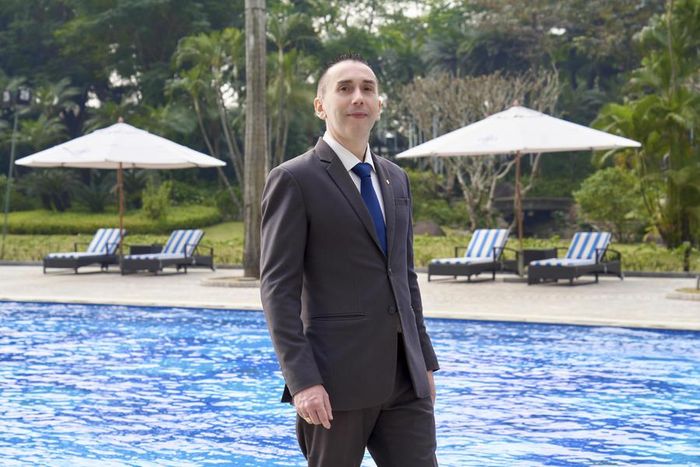 Ông Jean-matthieu Beroujon - Giám đốc điều hành Khách sạn Hà Nội Daewoo. (Ảnh: NVCC)