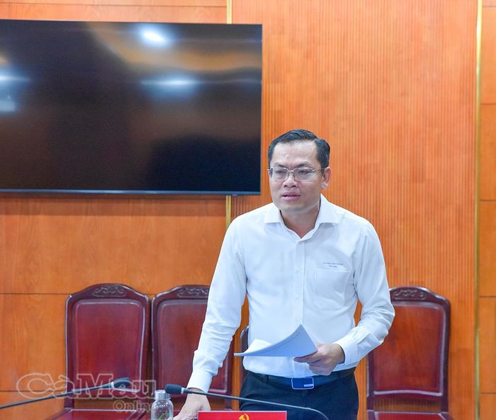  Đồng chí Ngô Vũ Thăng, Phó Chủ tịch UBND tỉnh, yêu cầu Sở Văn hoá, Thể thao và Du lịch tiếp tục điều chỉnh, hoàn thiện Đề án.