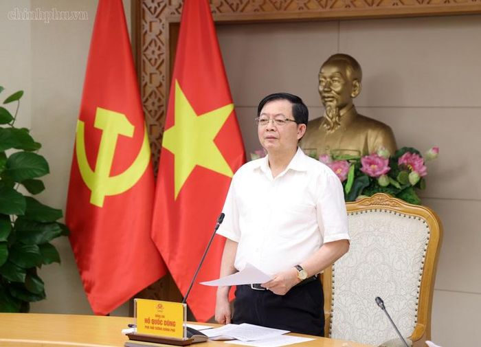 Phó Thủ tướng Hồ Quốc Dũng đề nghị Bộ KH&CN thiết kế hệ thống chương trình tinh gọn, bao quát đầy đủ các hoạt động. Ảnh: chinhphu